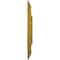Ekena Millwork Blackthorn Ceiling Medallion (Fits Canopies up to 4 7/8"), 11 3/4"OD x 3 5/8"ID x 1"P, Pharaohs Gold CM11BLPGS - alternate 3